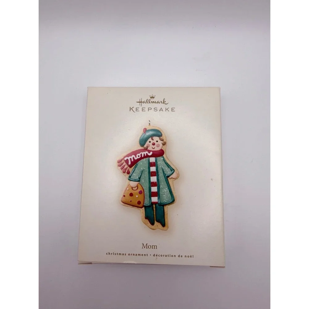 Hallmark Keepsake Ornament Mom‎ Sugar Cookie Gingerbread Woman Christmas 2007